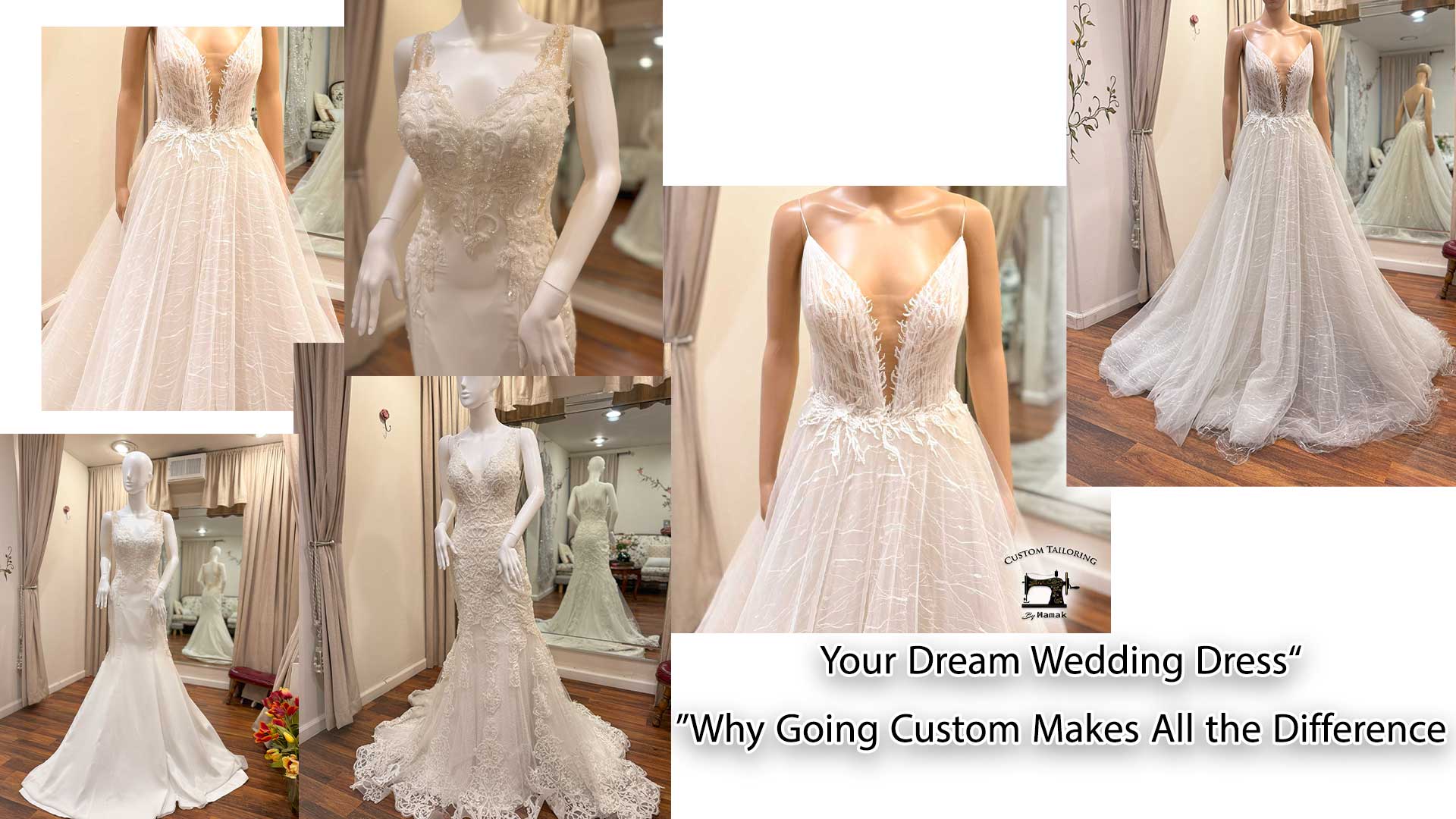 “Your Dream Wedding Dress: Why Going Custom Makes All the Difference”