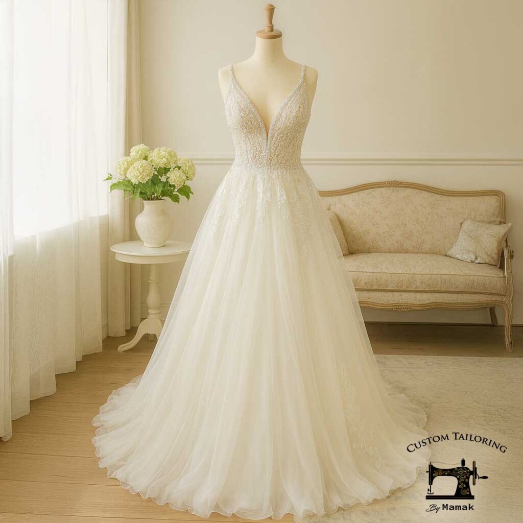 wedding dress tailoring