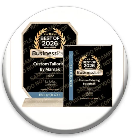 BusinessRate Custom Tailoring By Mamak Best Tailor in La Jolla for 2026